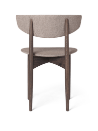 Herman Dining Chair - Upholstered - Main Line Flax - Dark Stained Beech/Coffee