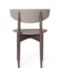 Herman Dining Chair - Upholstered - Main Line Flax - Dark Stained Beech/Coffee