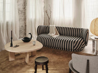 Rico Lounger Sofa - Louisiana Sand/Black