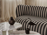 Rico Lounger Sofa - Louisiana Sand/Black