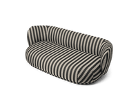Rico Lounger Sofa - Louisiana Sand/Black