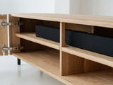 Meuble TV ARCO 140 cm, chêne
