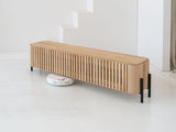 Meuble TV ARCO 140 cm, chêne