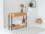 Table console ARCO 100 cm, chêne