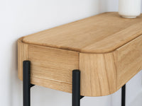 Table console ARCO 100 cm, chêne