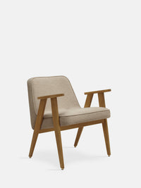 FAUTEUIL 366 – Beige en Tissu Boucle Beige