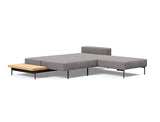 Canapé-lit Bragi avec table d'appoint