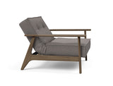 Fauteuil Frej en chêne fumé