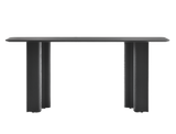 Console Curtain - Chêne teinté noir graphite