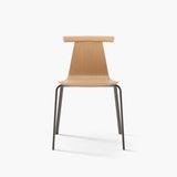 Chaise Atal Dos bois massif assise bois