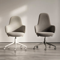 Chaise de bureau Lan Dossier standard piètement roulettes