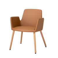 Fauteuil Altea avec pieds en bois