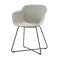 Fauteuil TAIA  avec piètement traineau (coque en polypropylène)