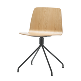 Chaise pivotante en bois Varya