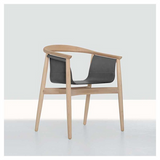 Fauteuil Pelle  - Asphalt