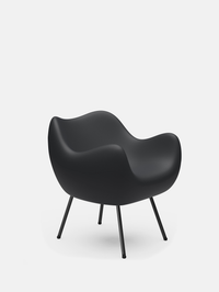 FAUTEUIL RM58 MAT – Noir en Finition Mat