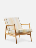 CHAISE LONGUE STEFAN en tissu Ravello Mimosa Casamance