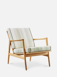 CHAISE LONGUE STEFAN en tissu Ravello Vert Casamance