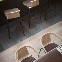 Chaise bridge Atal Assise tapissée