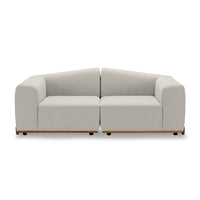 Canapé Saler 2 places Beige