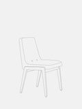 200-125 CHAISE VAR – Beige en Tissu Boucle Crème