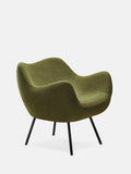 FAUTEUIL RM58 SOFT – Vert en Tissu Boucle Olive