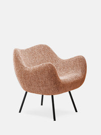FAUTEUIL SOFT RM58 – Rouge en tissu Sierra tressé