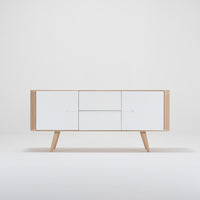 Buffet 135 Ena chêne - blanc