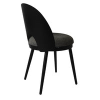 Chaise Lili bistrot - Chaise en métal et tissu design