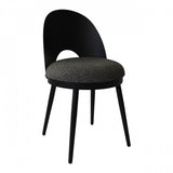 Chaise Lili bistrot - Chaise en métal et tissu design
