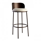 Chaise Watson bar - Chaise en métal et tissu design