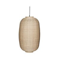 Chand Pendule Ovale Naturel