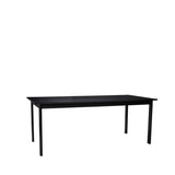 Dapper Table à manger Carré Noir