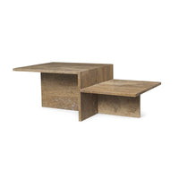 Table basse DISTINCT Travertin