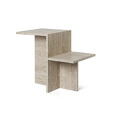 Table d'appoint guéridon DISTINCT Travertin
