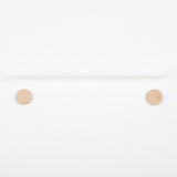 Etagère murale Hook chêne - blanc 60 cm
