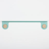 Etagère murale Hook chêne - vert 70 cm