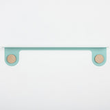 Etagère murale Hook chêne - vert 70 cm