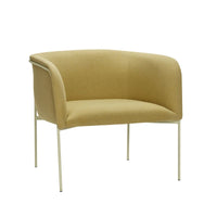 Fauteuil lounge Jaune Eyrie