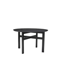 Fjord Table à manger Ronde Small Noir