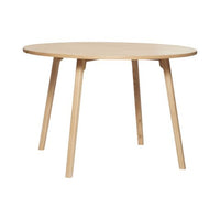 Ground Table à manger Ronde Naturel