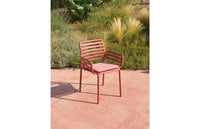 Chaise Doga avec accoudoirs (Lot de 4)