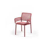 Chaise Doga avec accoudoirs (Lot de 4)