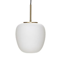 Muse Pendule Ø25 Blanc