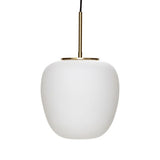 Muse Pendule Ø25 Blanc