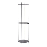 Étagère Cylindre Noir