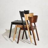 Chaise de salle à manger OBLIQUE Naturel
