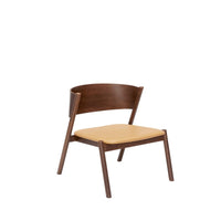 Fauteuil lounge Siège Marron Foncé Oblique