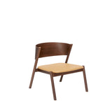Fauteuil lounge Siège Marron Foncé Oblique