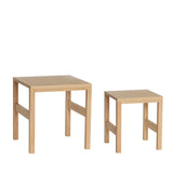 Table d’appoint Naturel (set de 2) Puzzle